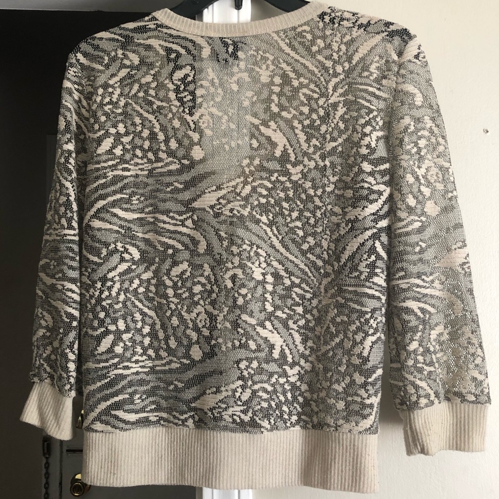 Wet Seal sheer patterned cardigan - Picture 3 of 7